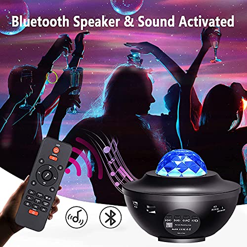 Galaxy Projector for Bedroom, Starlight Projector, 3 in 1 Starry Night Light Projector w Bluetooth Speaker, Star Projector Galaxy Light, Constellation Projector, Room Lights for Bedroom, Sky Light